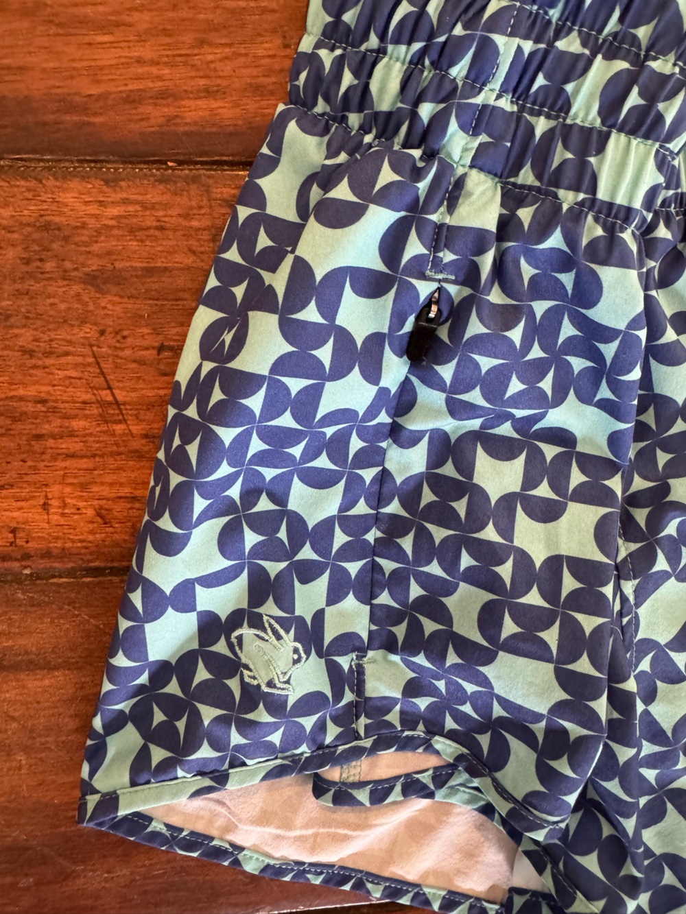 Rabbit Geometric Running Shorts - Picture 3 of 4